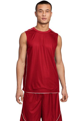 Sport-Tek® Adult Unisex PosiCharge® Mesh Reversible Sleeveless Jersey T-shirt